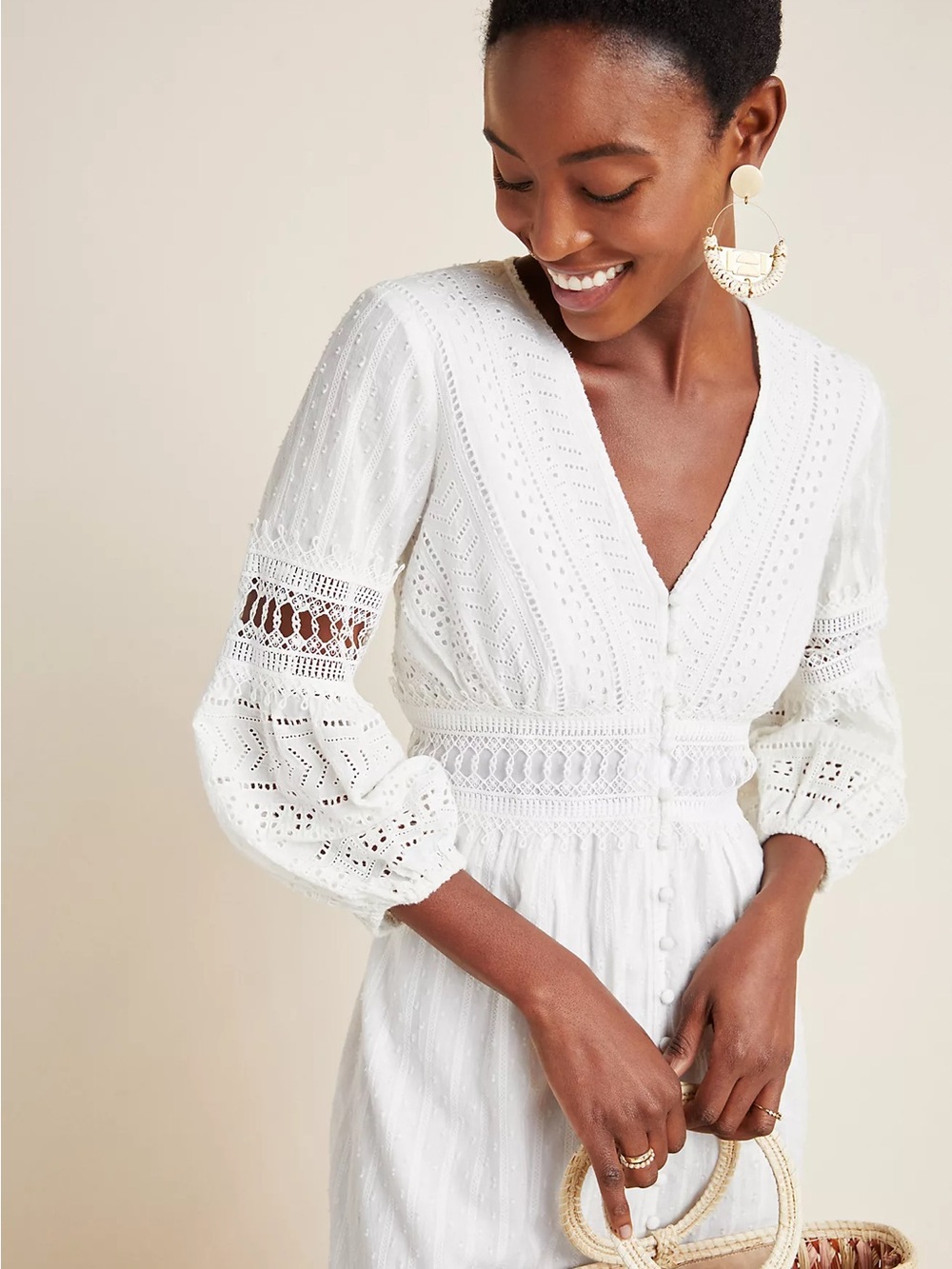 Anthropologie Ebba Midi Dress